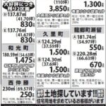 土地情報更新しました！